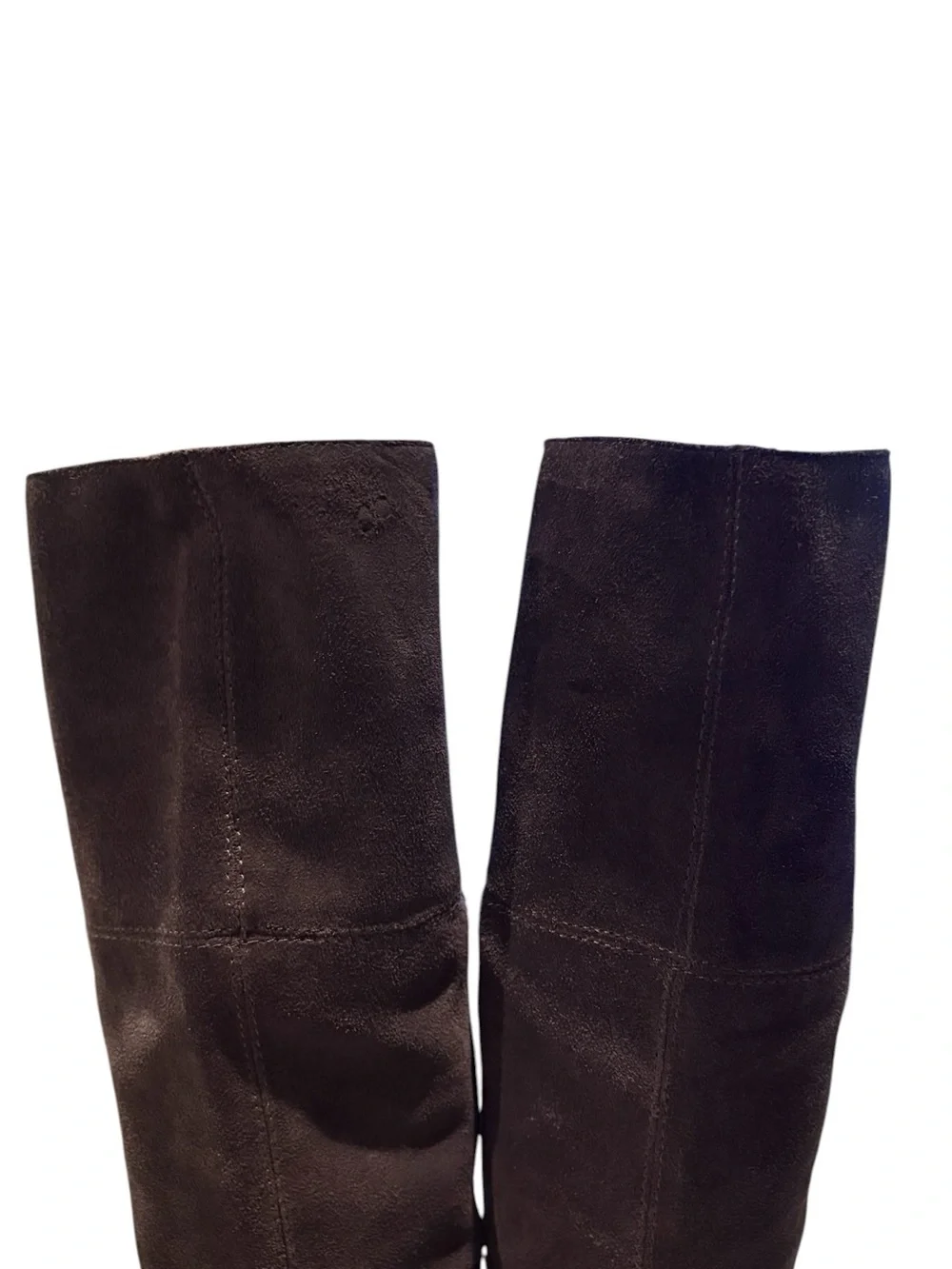 Lucky Brand - Women's Rayla suede over the knee boots. dark brown. Size 7.5